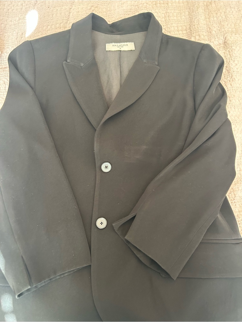 MM Lafleur Black Womens Blazer Jacket